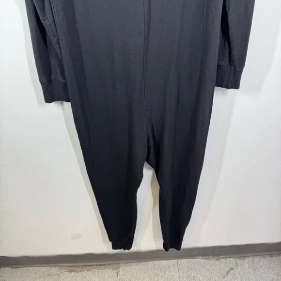 Smash + Tess Black Hooded Jilly Jogger Jumpsuit Size S Bamboo Lounge Casual Chic - Picture 15 of 16